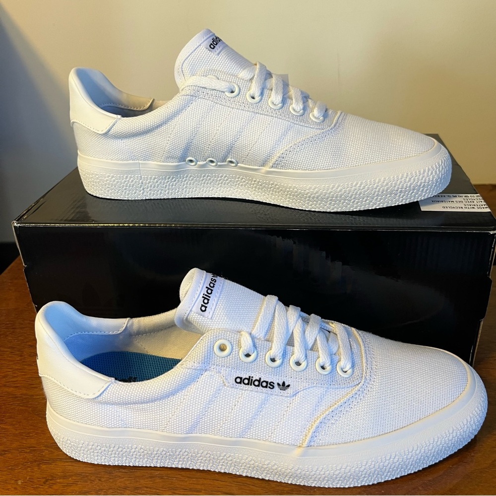 Adidas Women’s. 3MC Vulc Cloud White Sneakers